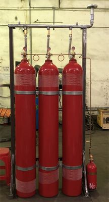 Qualidade  IG541 Inert Gas Fire Suppression System Without Residue 20MPa 30MPa Fábrica