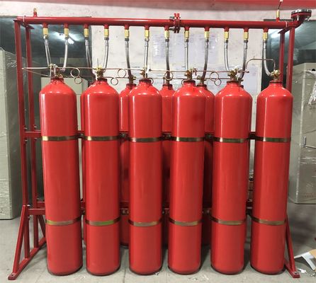 Qualidade  Enclosed Flooding Pipe Network Fixed CO2 Fire Extinguishing System Fábrica