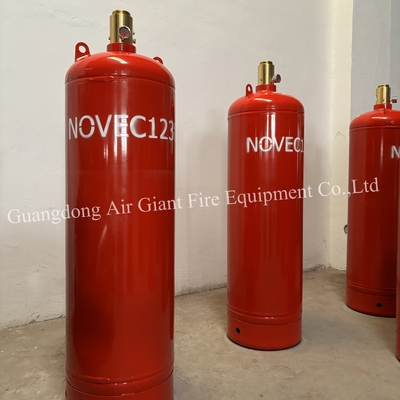 Qualidade  Automatic Novec1230 Gas System Cylinder Without Pollution For Telecommunication Room Fábrica