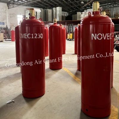 Qualidade  Novec 1230 Gas Cylinder 4.2MPa for Telecom Fire Suppression Fábrica