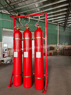 Qualidade  IG55 Argonite Fire Suppression System With 20MPa/30MPa Pressure Fábrica