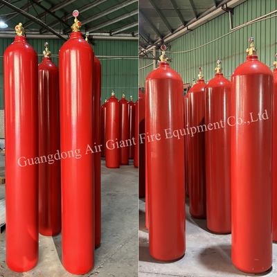 Qualidade  Argonite IG55 Clean Agent Suppression System Cylinder For Industrial Fábrica