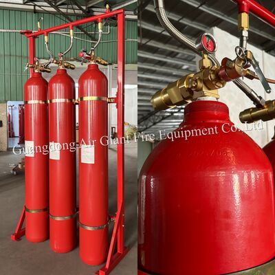 Qualidade  Inert Gas IG55 Fire Suppression Systems Are Safe For People And Sensitive Equipment Fábrica