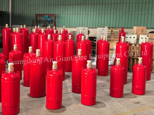 Qualidade  High-quality FM200 Fire Extinguishing System Cylinder Without Residue For Telecommunication Room Fábrica
