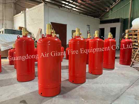 Qualidade  FM200 Fire Suppression System Cylinder Without Residue For Library Fábrica