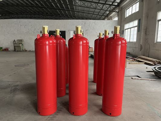 4.2MPa extintor automático 120L 150L 180L do aço carbono FM200