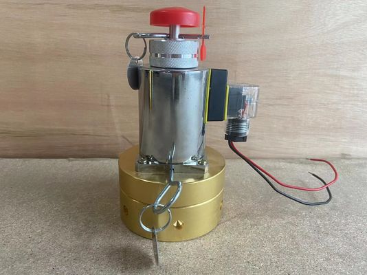 Atuador incluido 90N do solenoide dos acessórios do extintor da inundação FM200