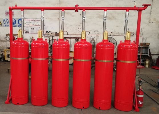 Sistema de supressão do fogo Fm200 sem poluição para a sala da telecomunicação