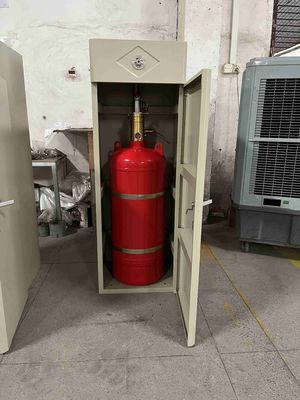 Agente limpo 120Ltr 150Ltr 180Ltr do sistema de supressão Fm200 do fogo de Fm do armário