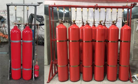 fogo automático do dióxido de carbono 60s - sistema extinguindo 0.6kg/L