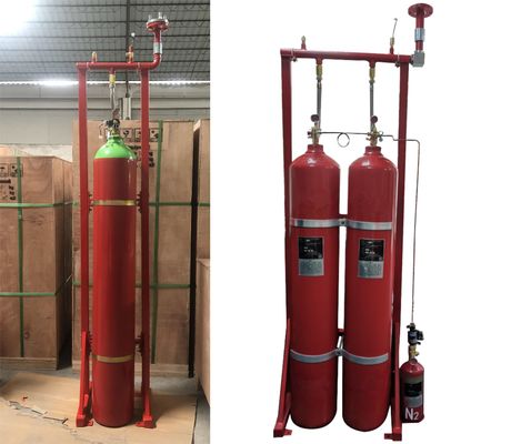 Fogo do gás inerte IG55 Argonite - sistema extinguindo DC24V 1.6A