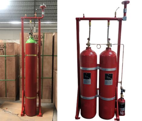 IG55 sistema de supressão de inundação incluido 140L do sistema Argonite