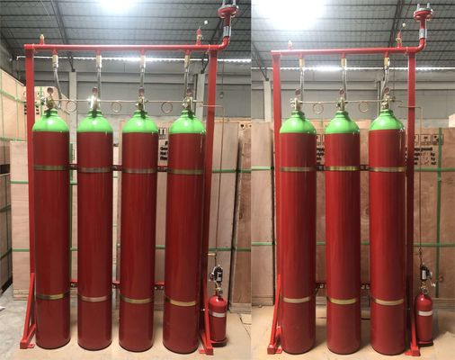 Sistema de proteção contra incêndios 80Ltr da supressão do gás inerte do nitrogênio IG100