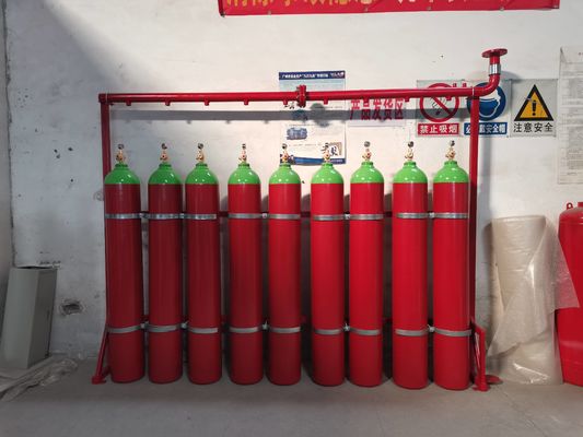 Inundação incluida do sistema de supressão do fogo do gás inerte de Inergen IG541