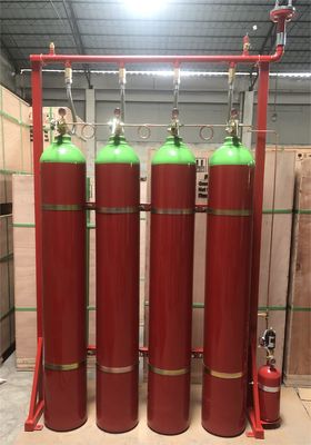 sistema de supressão isolado 80L do fogo do gás inerte de Inergen IG 541 sem resíduo
