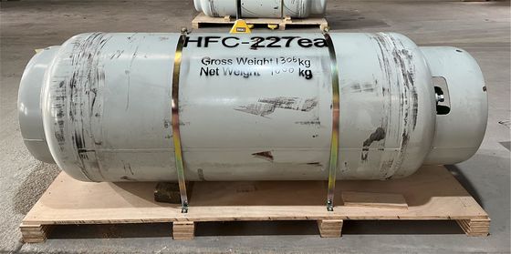 Agente limpo não corrosivo 31.18kg/M3 da supressão de fogo de Heptafluoropropane FM200