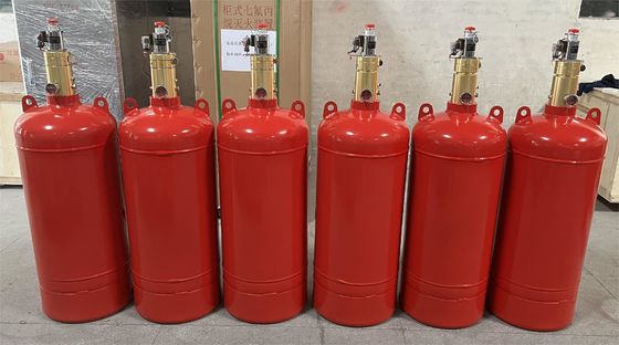extintor de suspensão do sistema de supressão do fogo do gás de 4.2MPa Novec