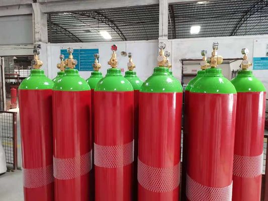 Sistema de supressão incluido do gás de Argonite IG 55 da inundação na câmara surda