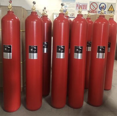 Os cilindros de gás pressurizados 100% de Argonite do nitrogênio ateiam fogo - ao sistema extinguindo