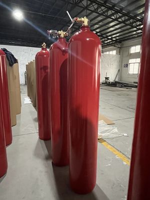 Cilindro de gás do CO2 do sistema extinguindo 70Ltr do CO2 na sala da bateria