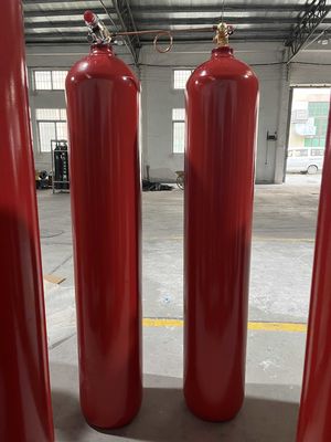 cilindros 70Ltr do CO2 da luta contra o incêndio do sistema do CO2 12.4MPa na biblioteca