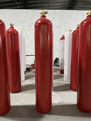 cilindros 42kg do CO2 do sistema de supressão do fogo do CO2 70Ltr na sala de computador