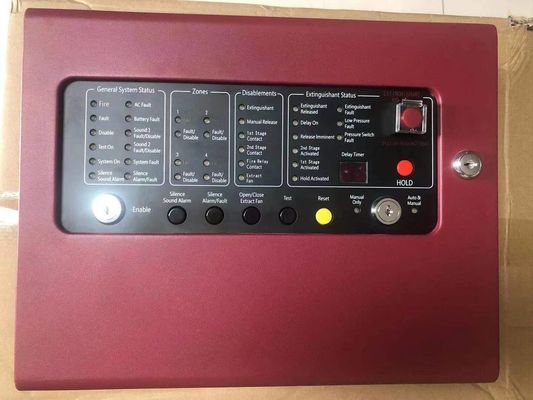 Painel de controle do alarme de incêndio dos acessórios 50Hz 60Hz do extintor do sistema de gás Fm200