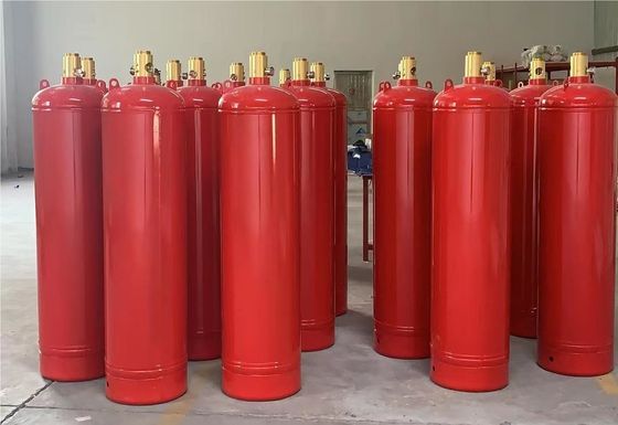 Cilindro não corrosivo de FM 200 dos agentes da supressão de fogo na câmara surda