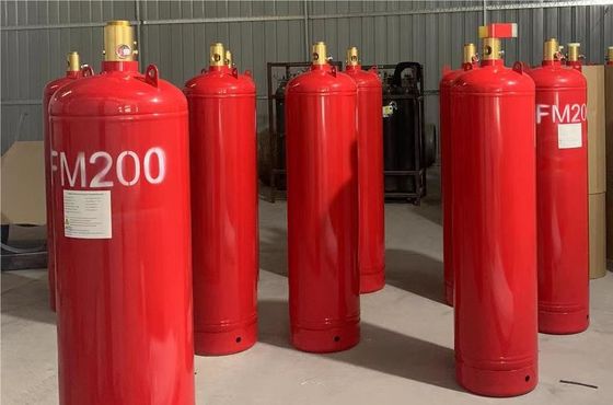 Supressão de fogo de inundação incluida FM200 da sala de computador em Data Center
