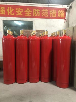 Agente limpo Fire Suppression FM 200 cilindros 100ltr 106ltr 120ltr