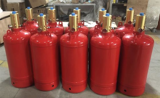 Sistema de supressão automático FM do fogo 200 cilindros na sala de UPS