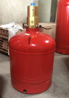 O aço carbono isolou o sistema de supressão do fogo dos cilindros de FM 200 na câmara surda