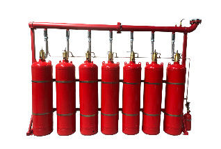 a instalação de sistema 950kg/M3 da supressão do fogo de 10s FM200