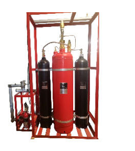 equipamento limpo da luta contra o incêndio de Fire Suppression System do agente do fluxo de pistão de 6.0Mpa Hfc227ea