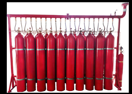 IG541 Sistema de supressão de incêndio a gás inerte de 150-300 bar