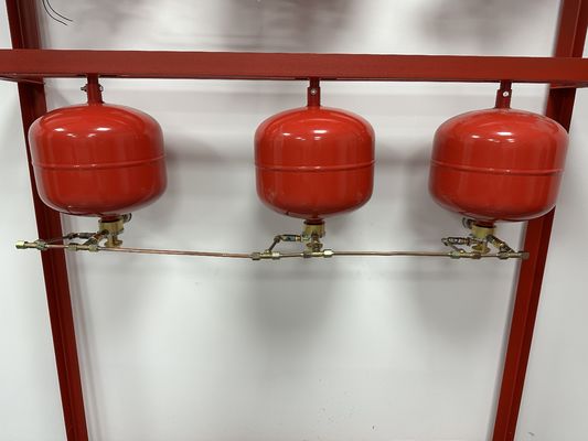 Sistema de supressão de incêndio suspenso FM200 sem ligação de poluição