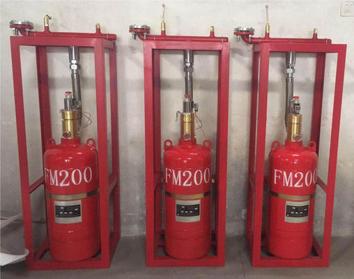 Sistema de supressão isolado do fogo Fm200 sem poluição para a sala de computador