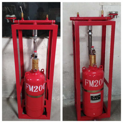 Sistema de supressão do fogo de HFC227ea sem poluição para o arquivo