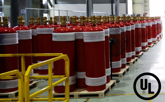 Sistema automático de extinção de incêndio FM200 Não poluição para arquivos