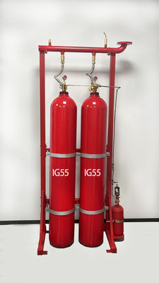 Sistema de supressão de incêndio de gás inerte de inundação fechada Modo de arranque automático elétrico -10°C a 50°C