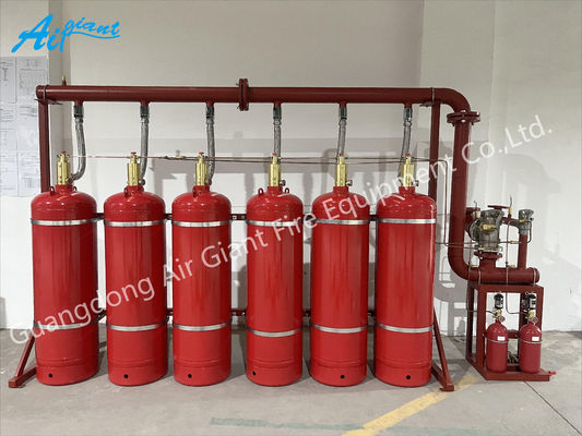 Cafss Sistema automático de supressão de incêndio Novec 1230 sem poluição para sala de telecomunicações