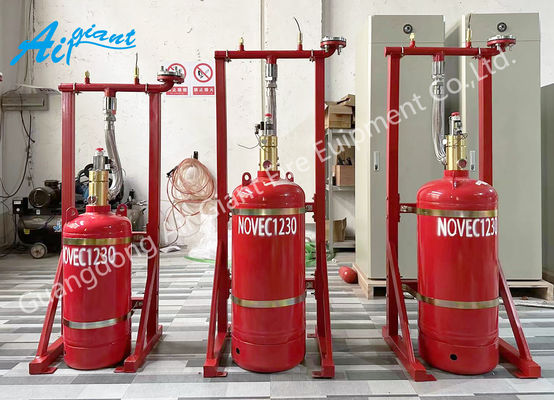 Cafss Sistema de supressão de incêndio sem poluição para sala de telecomunicações