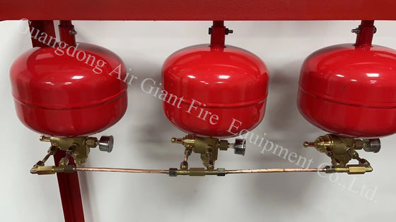 cafss 30L 1.6Mpa extintor de incêndio FM200 sem resíduos para museu