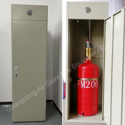 Sistema compacto de supressão de incêndio FM200 de 100L