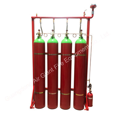 Argonite IG100 Sistema de supressão de incêndio por gás inerte com detecção de chama 200-300 Bar a 10 a 50 °C