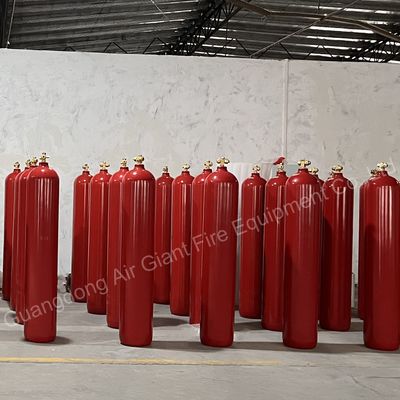 Sistema de extinção de incêndio de CO2 ecológico para centros de dados