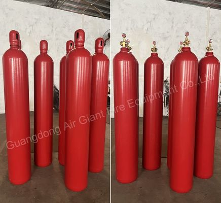 Argon IG55 Sistema de supressão de incêndio por gás inerte com detecção de chama 200-300 Bar a 10 a 50 °C