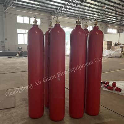 Argon IG541 Sistema de supressão de incêndio por gás inerte Modo de arranque automático elétrico -10°C a 50°C