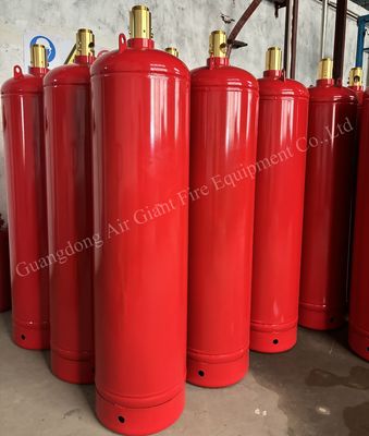 HFC227ea Sistema de supressão de incêndio sem poluição Cilindro personalizado