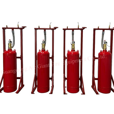 Sistema de extinção de incêndio HFC227ea de inundação fechada sem poluição para sala de energia